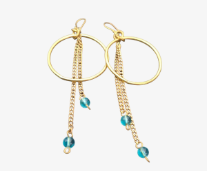 earring-brass-001 Earrings